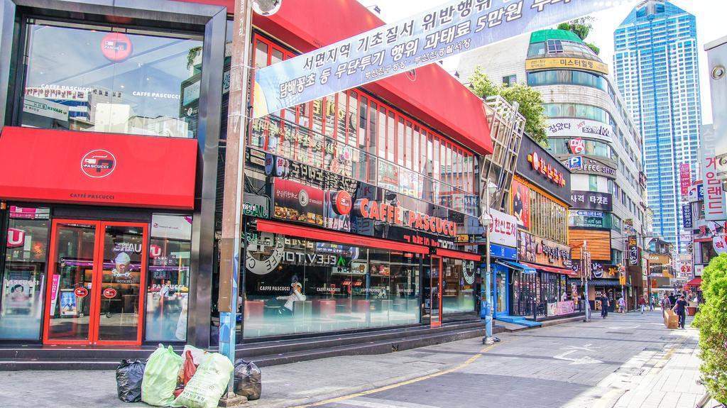 Angel Hotel Busan Bagian luar foto